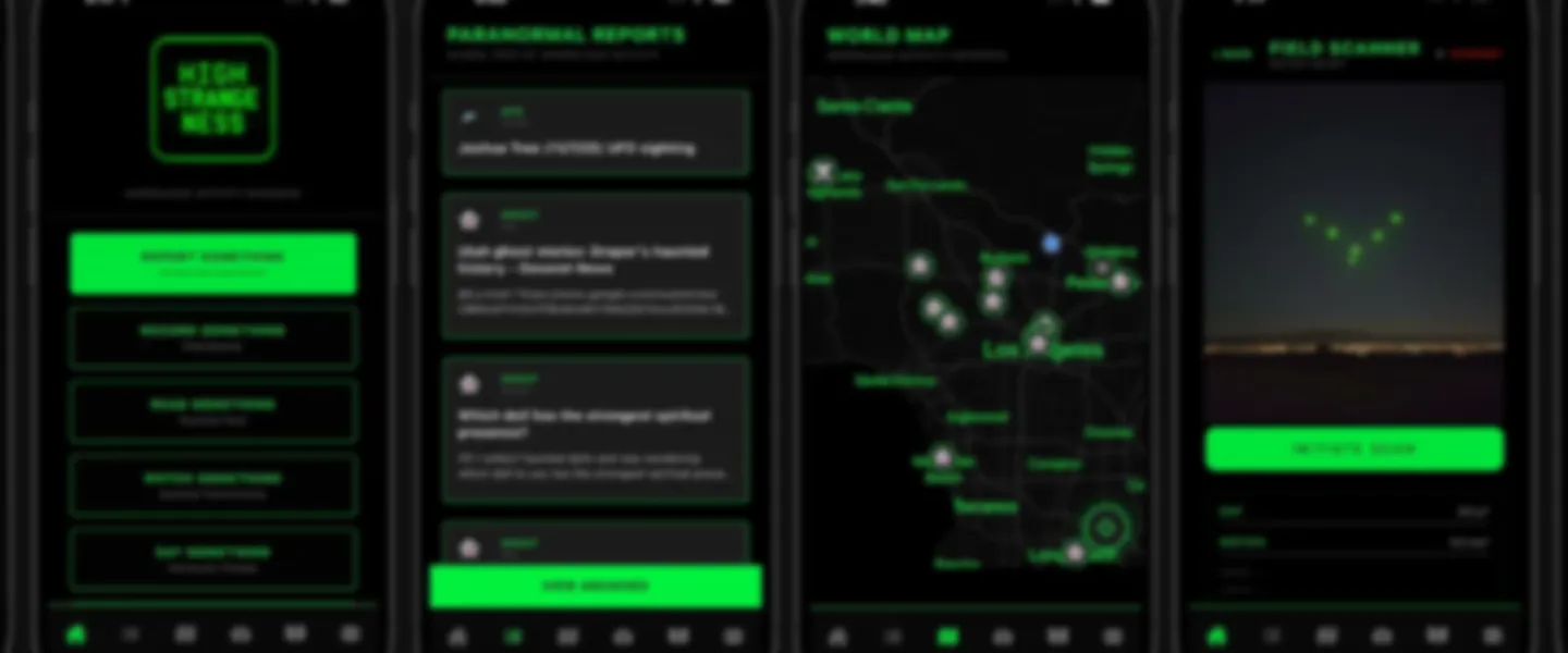 Global Paranormal Tracker App