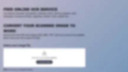 Free Online Image To Text Ocr