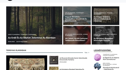 Dream Meaning Content Site For The Hungarian Audience