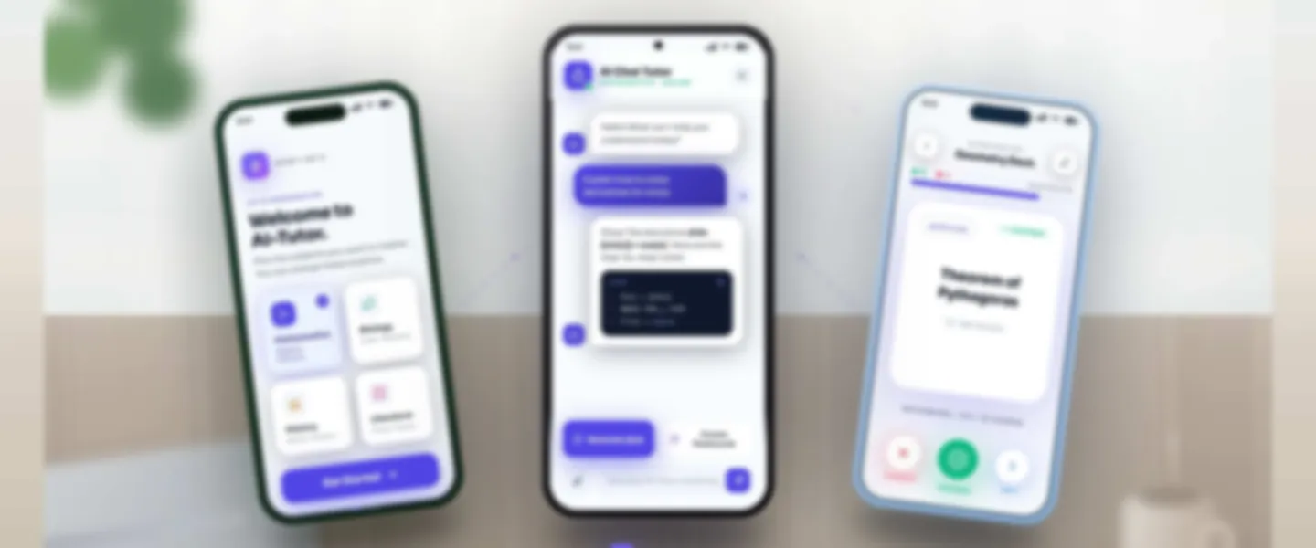 Screenshot of AI-Powered Educational Platform with Flashcards and Adaptive Quizzing