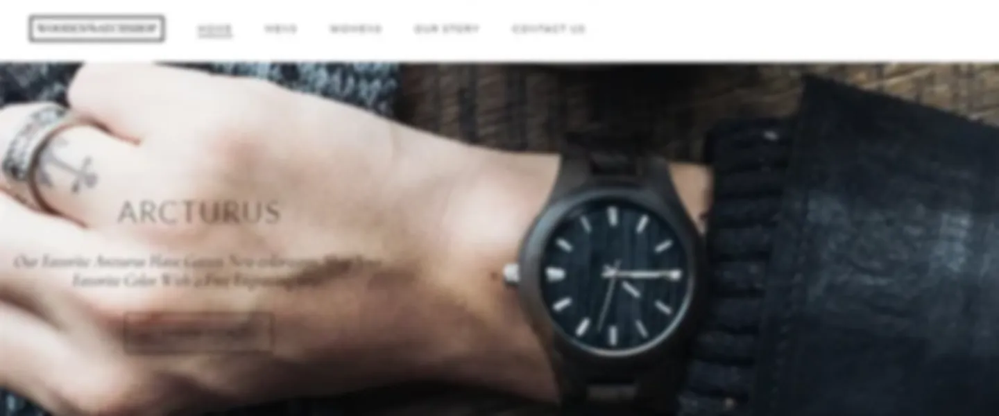 Starter Wooden Watch Shop