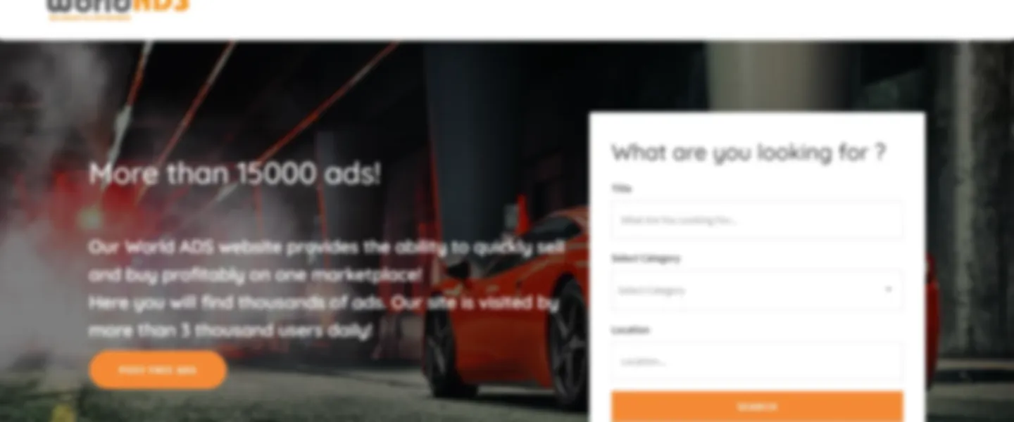 Marketplace Website with Automated Advertising.