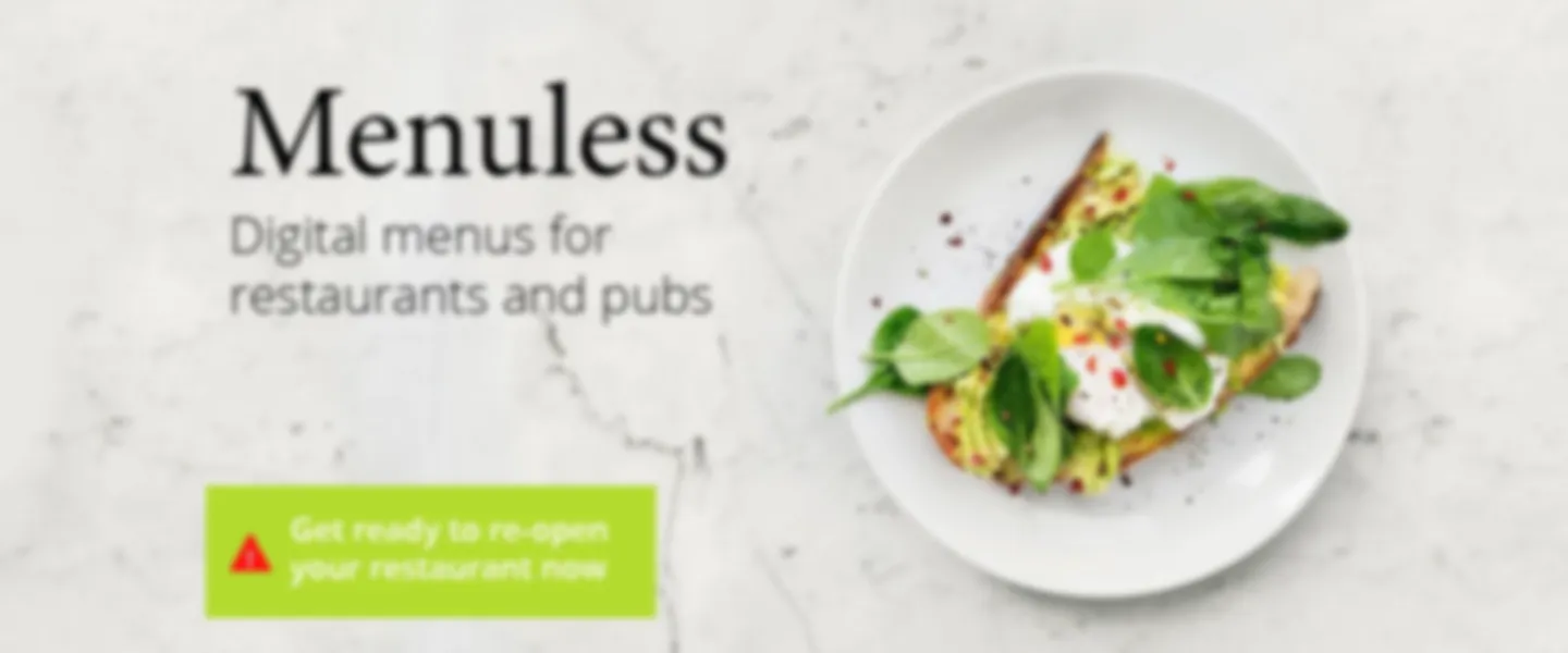 Digital Menu for Pubs and Restaurants