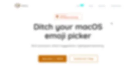 Smart Emoji Picker For Macos
