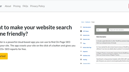 Seo Crawler App