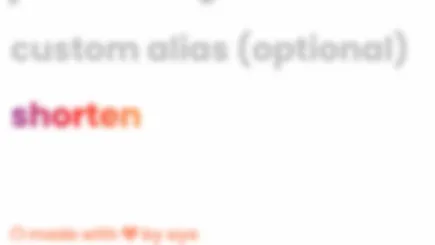 Link Shortening Service