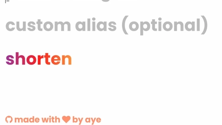 Link Shortening Service