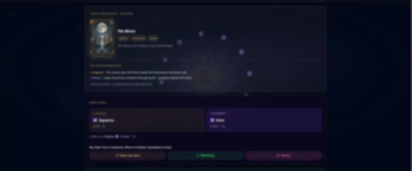 Screenshot of Complete AI Astrology & Tarot Web Application with Multi-Language Support