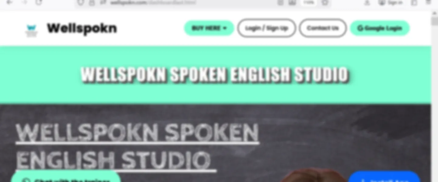 Screenshot of AI-Powered English Learning PWA with Cloud Database and Automation