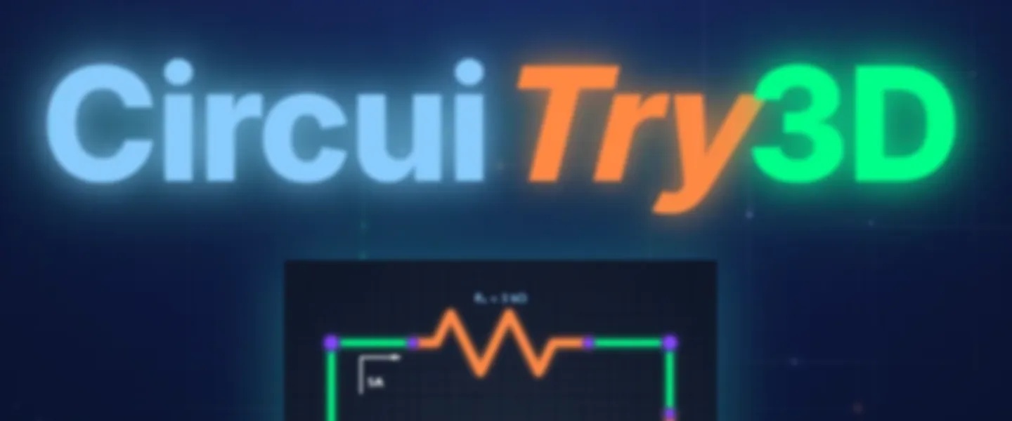 Screenshot of 3D Circuit Simulation Mobile App with Realistic Component Failure Modeling
