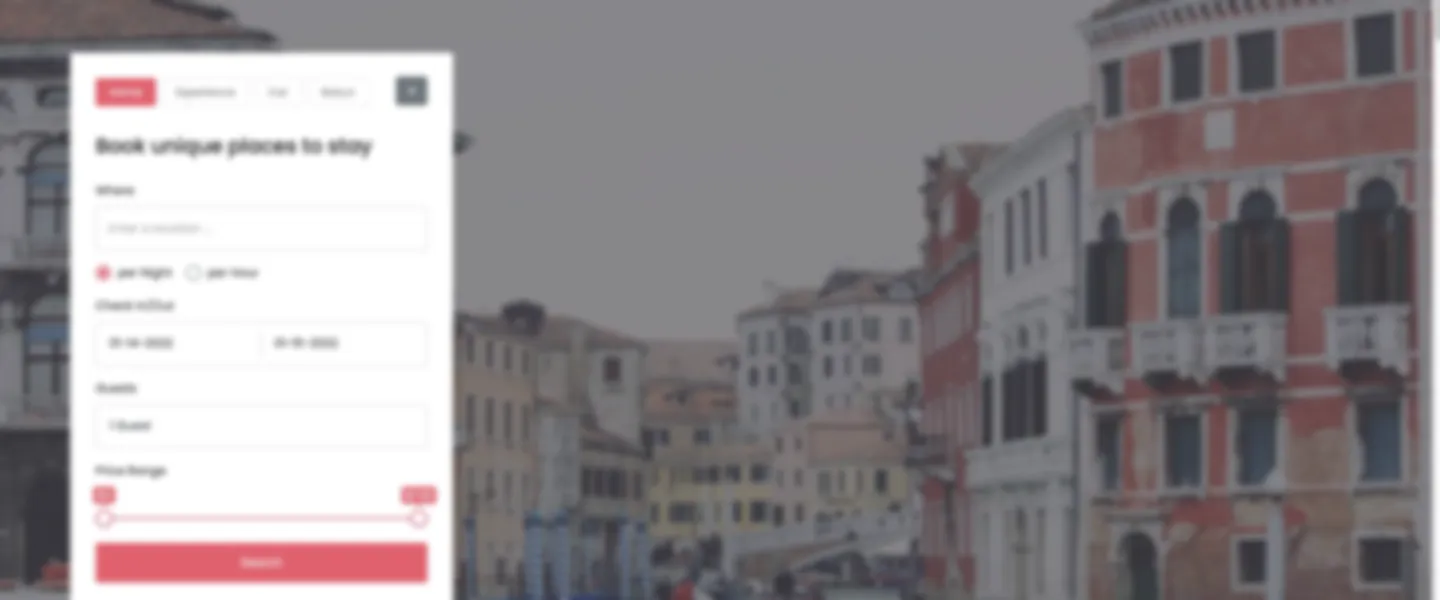 Online Booking System for Creative Locations