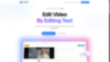 Transcript Editing Saas