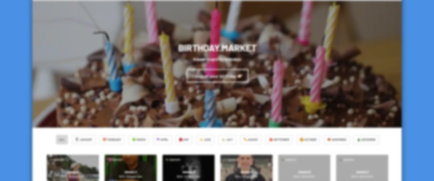 Birthday.market