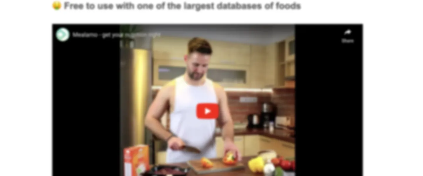 AI-Powered Food Calculator