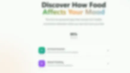 Ai Nutrition & Mood App