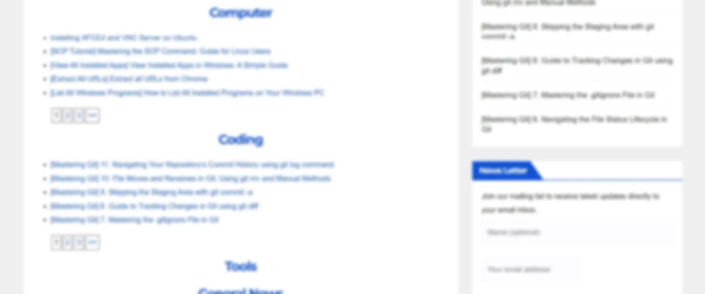 Established Technology Blog