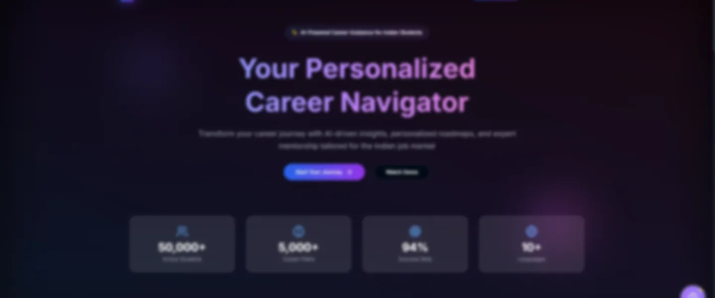 AI Career Guidance & Placement SaaS Platform