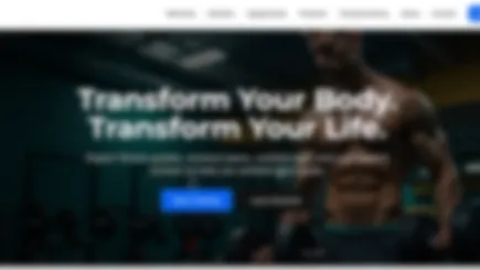 Fitness Website Starter Kit