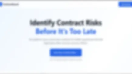 Contract Review Saas (Mvp)