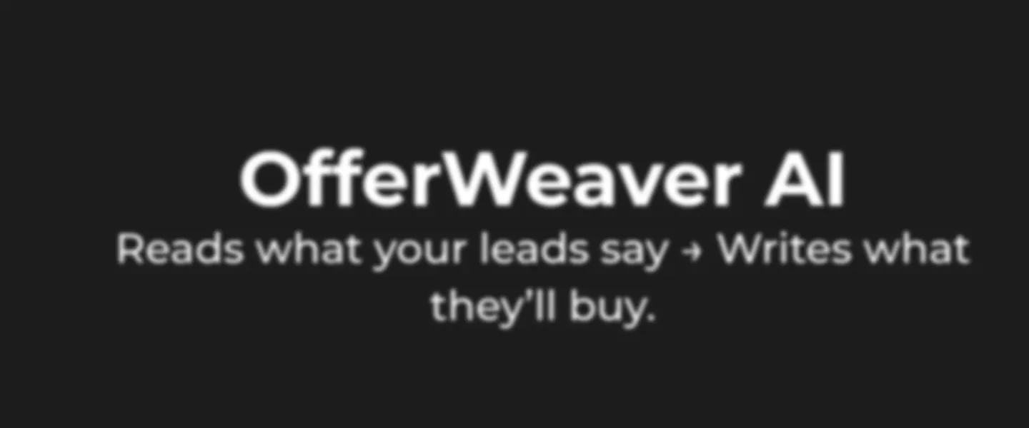 AI Offer Automation App for Freelancers & Agencies