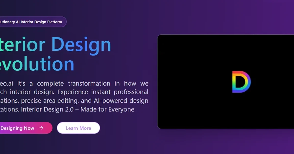 Ai Interior Design & Visualisation Platform for Sale | Indiemaker