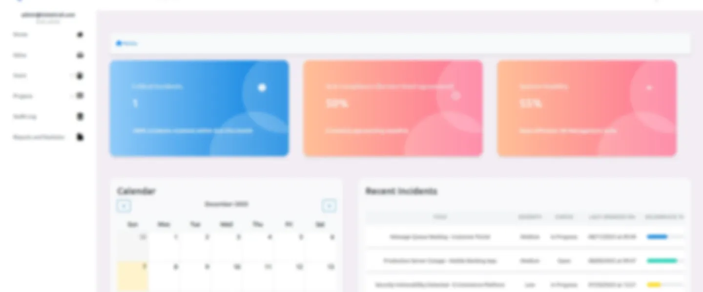 Incident & Ticketing System