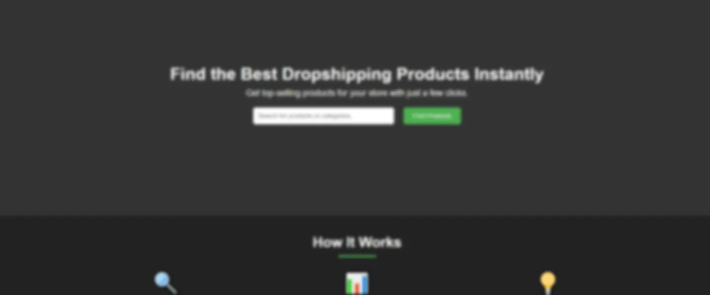 AI-Powered Product Recommender for Dropshippers