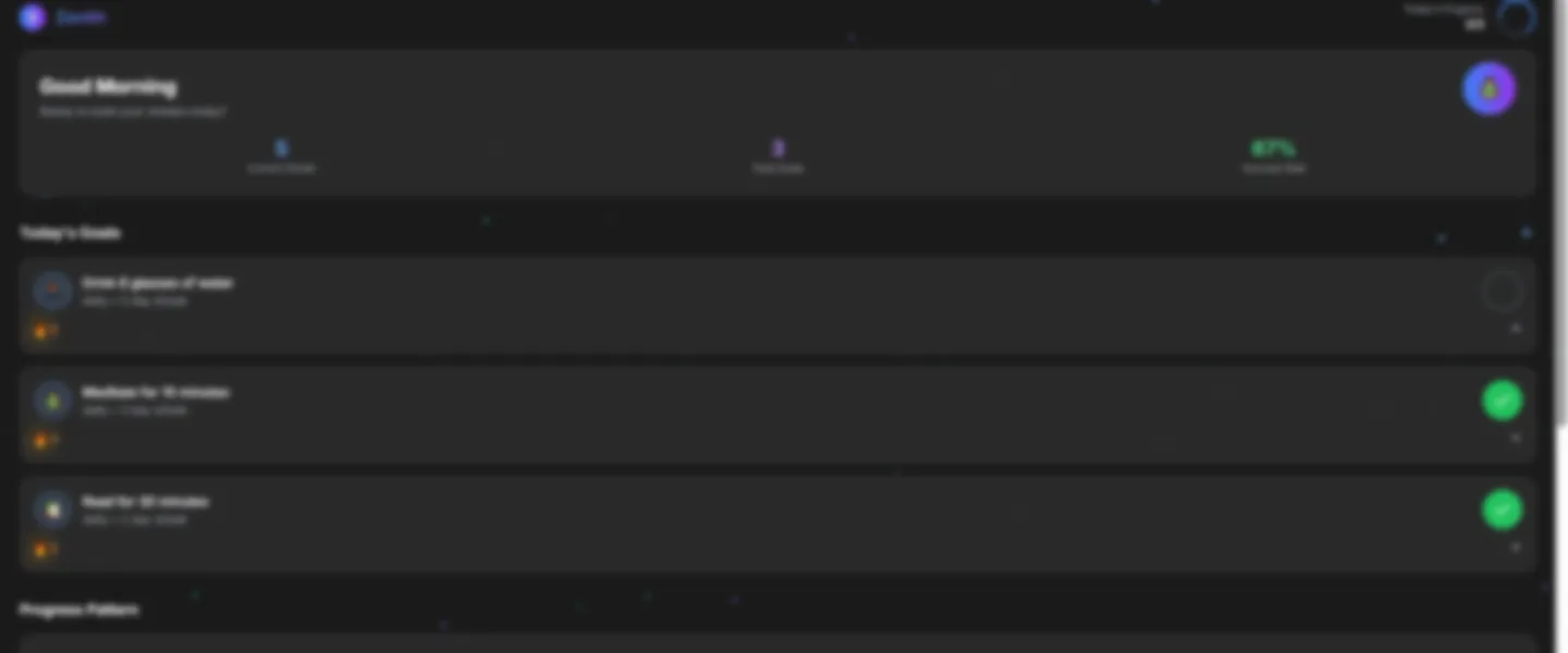 Geometric Habit Tracker