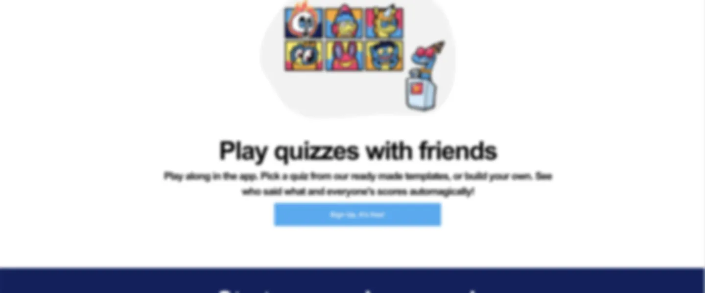 Screenshot of Real-Time Multiplayer Quiz Platform for Remote Teams and Education
