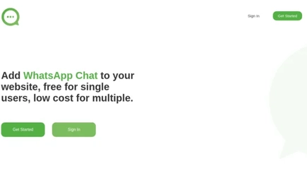 Whatsapp Chat Widget