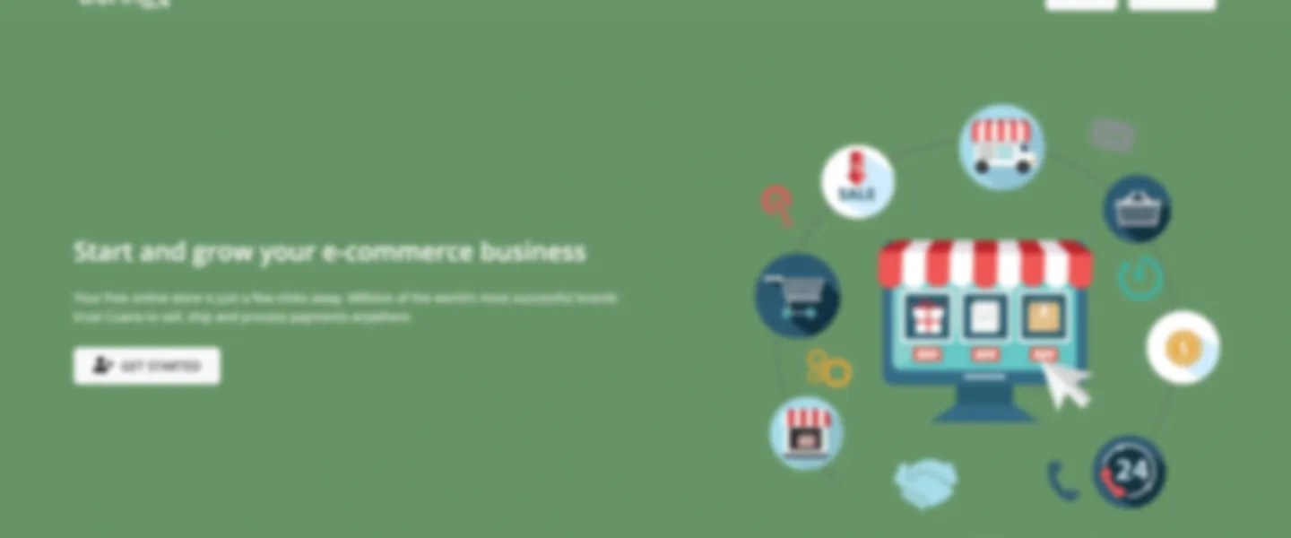 Online E-commerce Store Builder