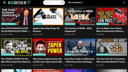 Business Documentaries Streaming Website