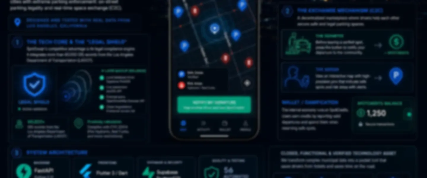 Screenshot of SpotSwap — GIS Parking Information Platform (LA)