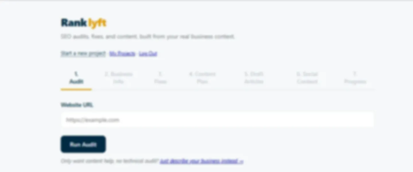 Screenshot of Complete SEO Audit and Fix Generation Chrome Extension