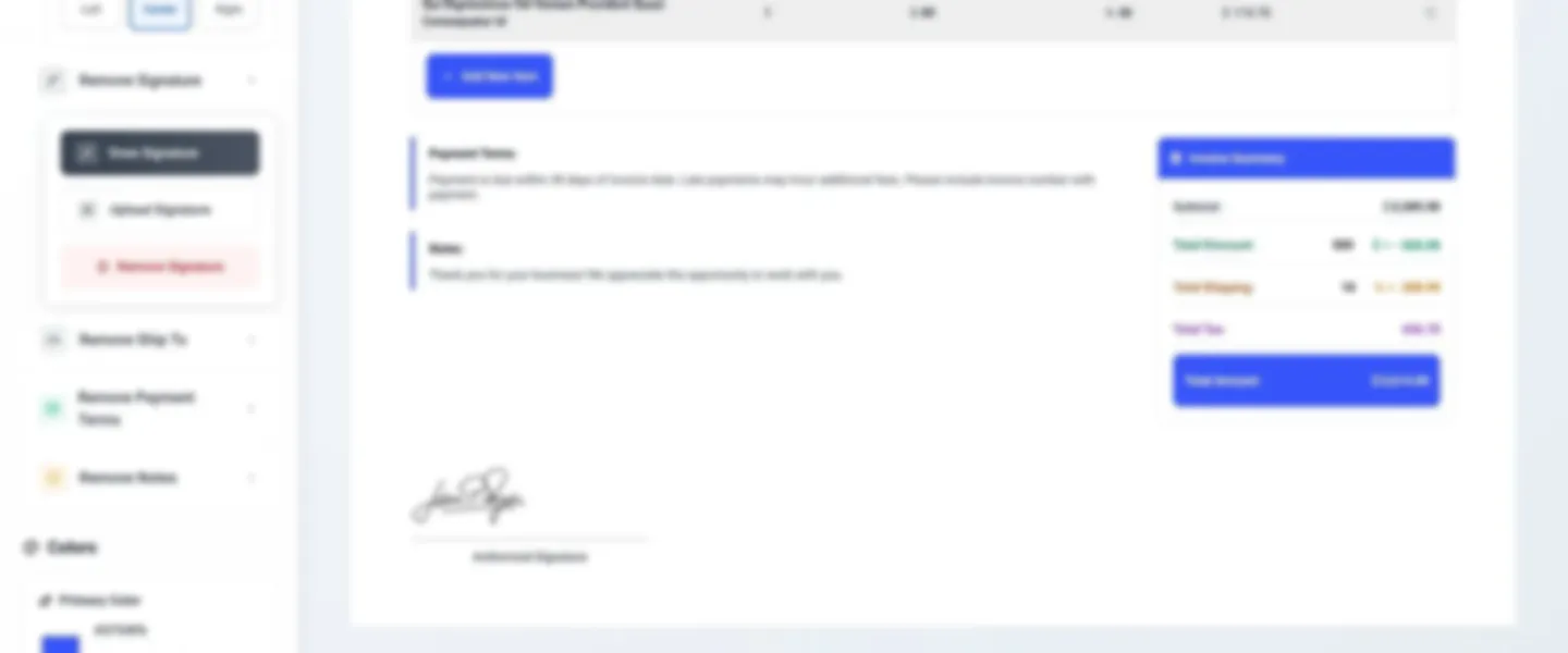 Invoice Generator App