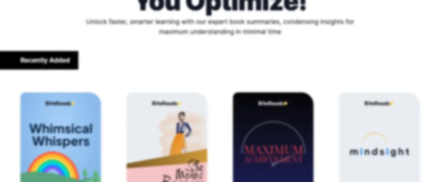 Expert Book Summaries