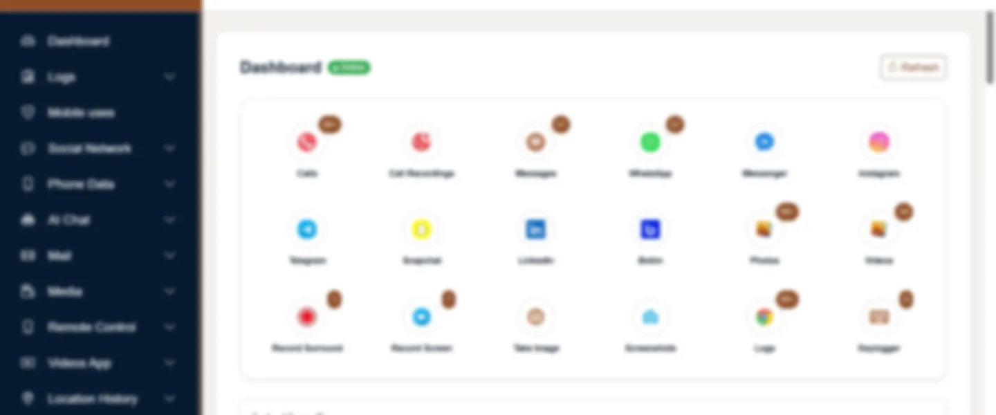 Screenshot of Complete Family Safety & Device Management SaaS Platform with Mobile App