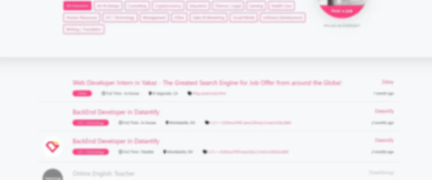 Screenshot of Multi-Industry Job Board Platform with Revenue Model