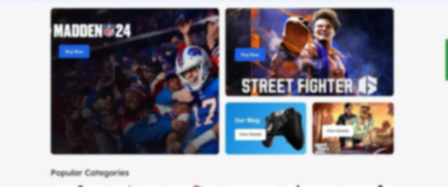 Automated Video Games Online Store