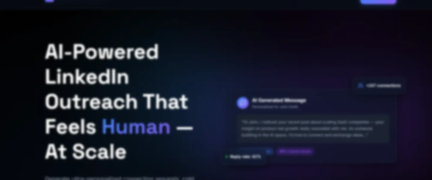 LinkedIn Outreach Personalization Tool