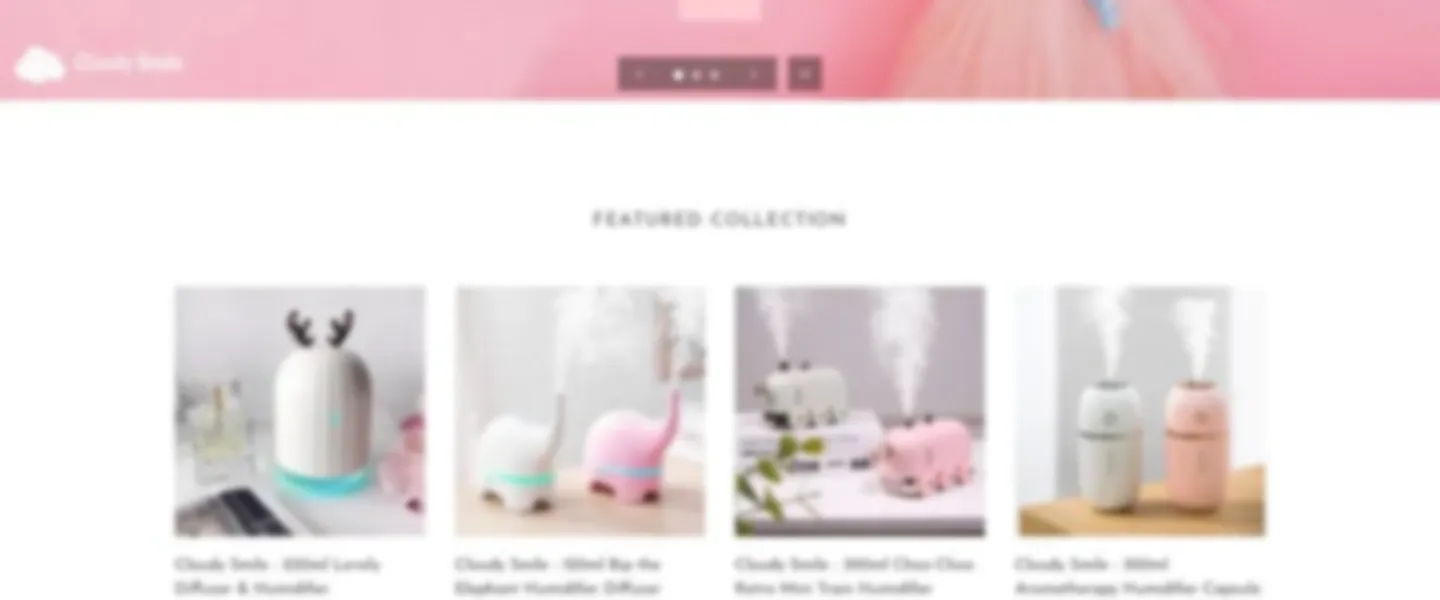 Humidifier and Diffuser Shopify Dropshipping Store