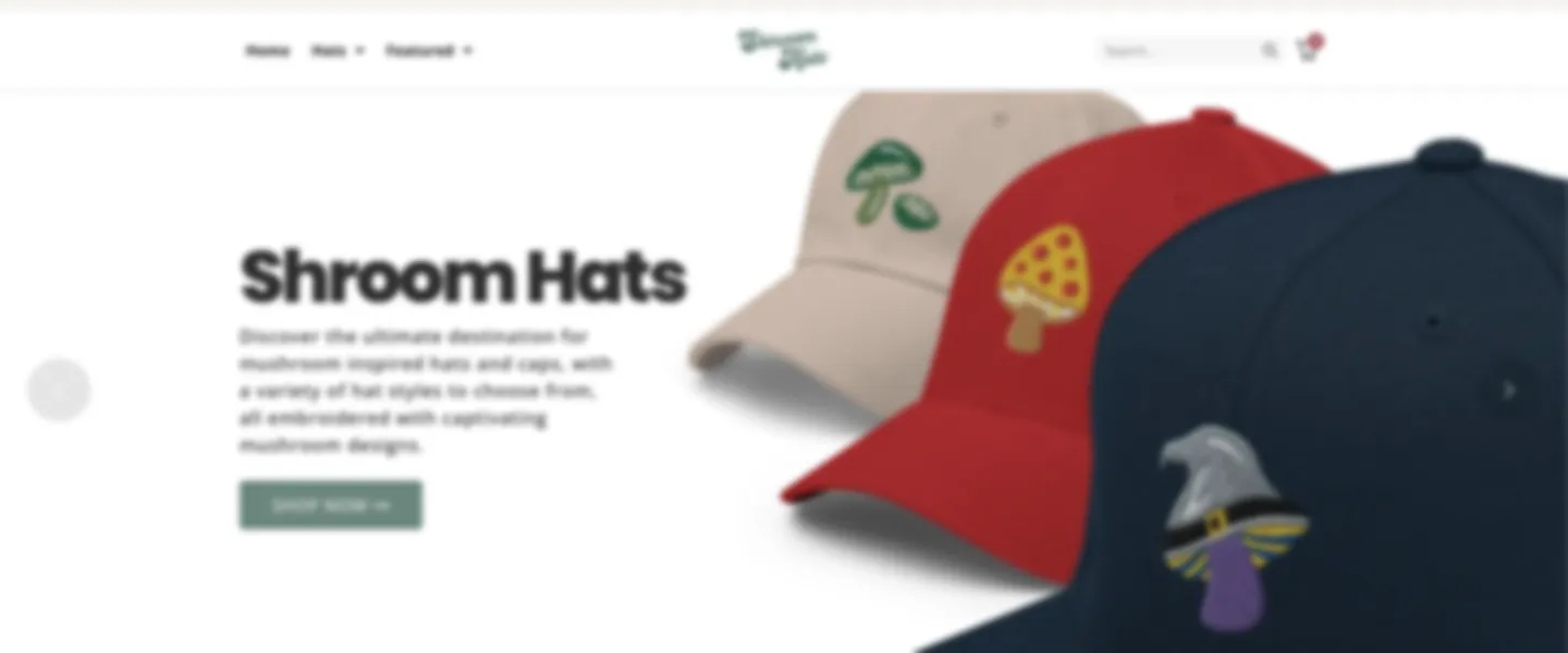 Shroom Brand and E-commerce Store