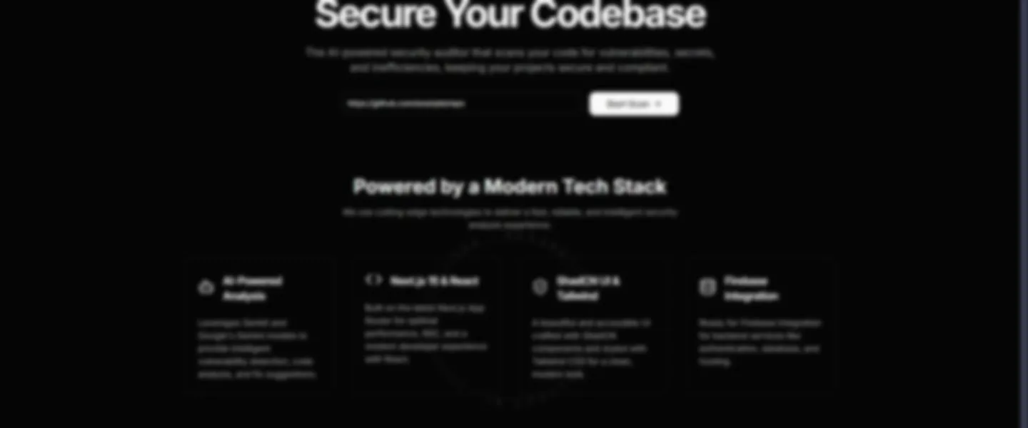 AI Code Security Auditing Platform