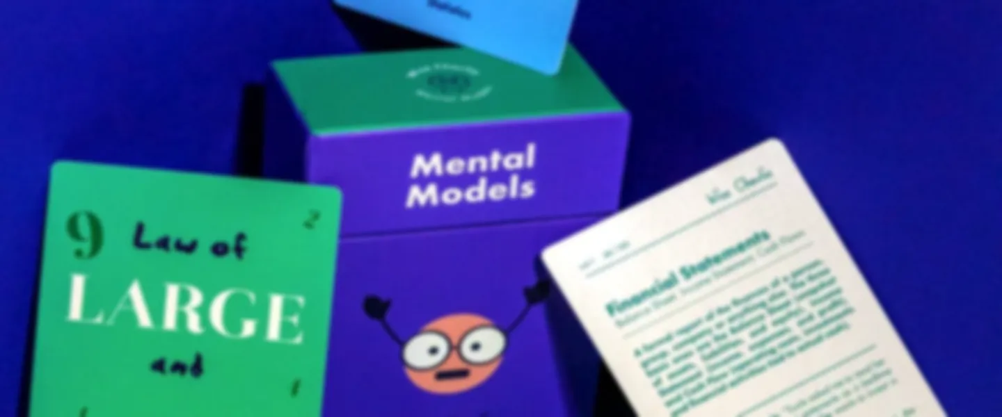 Newsletter & Mental Model Cards on Critical Thinking