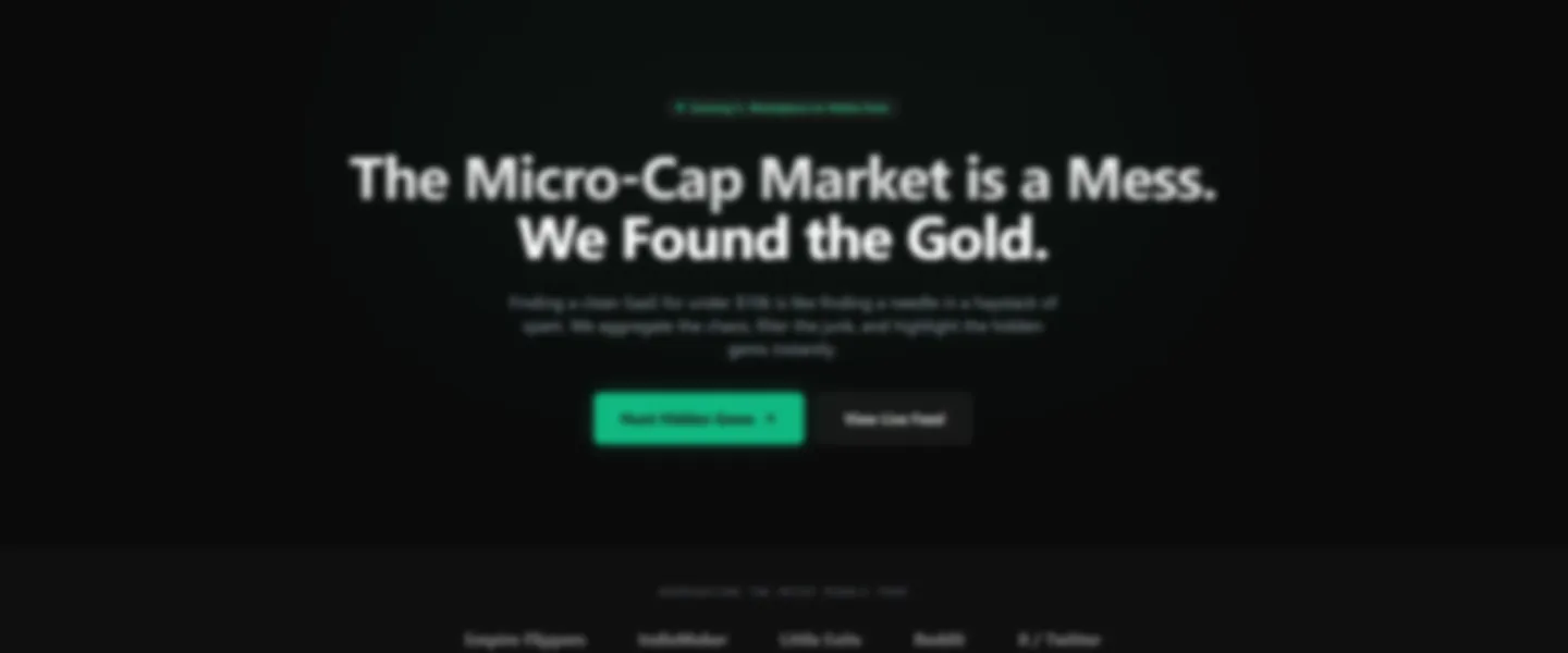 Screenshot of AI-Powered Deal Sourcing Platform for Digital Asset Investors