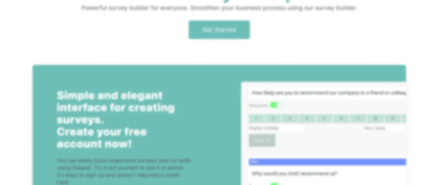 Survey & Poll Creation App