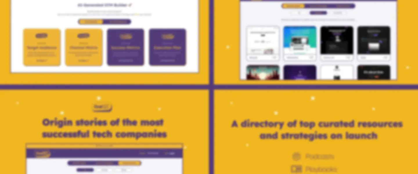 Product Launch Platform