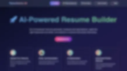Ai Resume Builder Saas