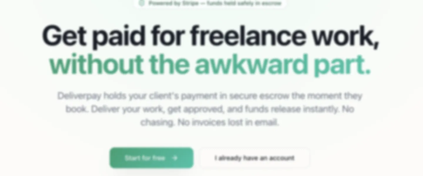 Screenshot of Escrow Payment Platform for Freelancer-Client Transactions