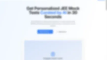 Ai Jee Test Platform